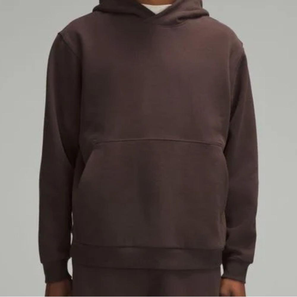 Men's Lululemon Steady State Brown Hoodie